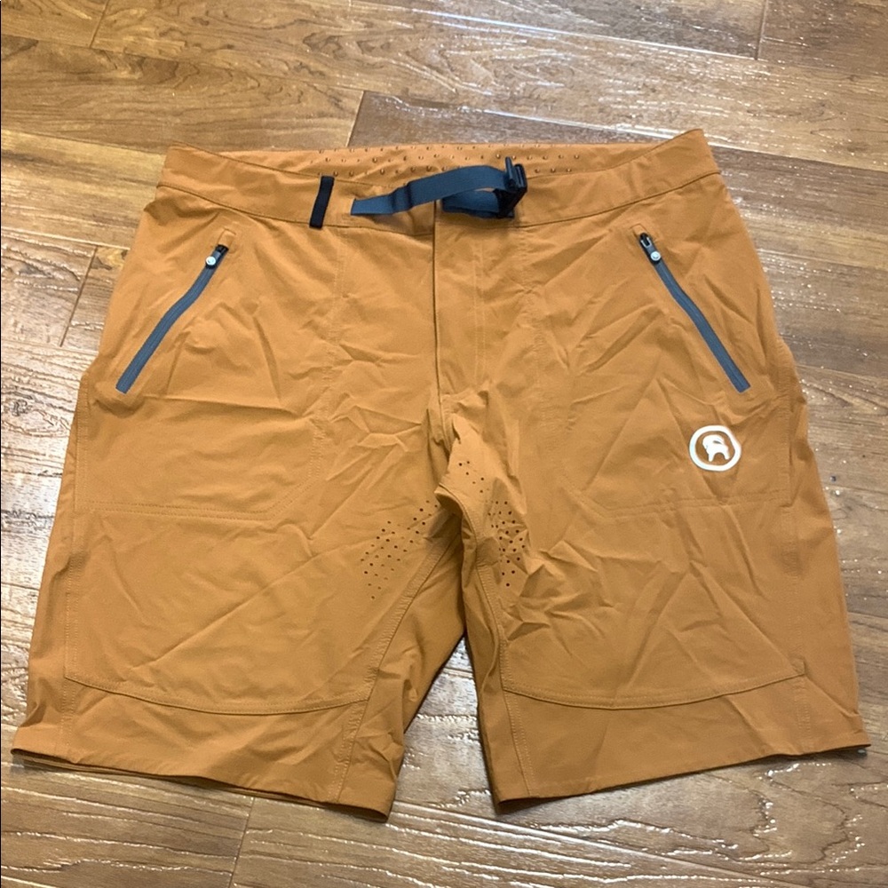 Backcountry Men's Performance Shorts in Burnt Orange